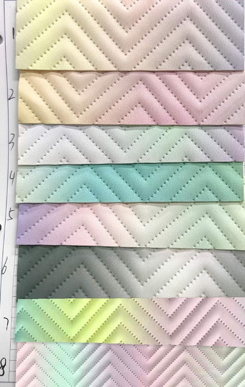 Rainbow Embossed Vinyl