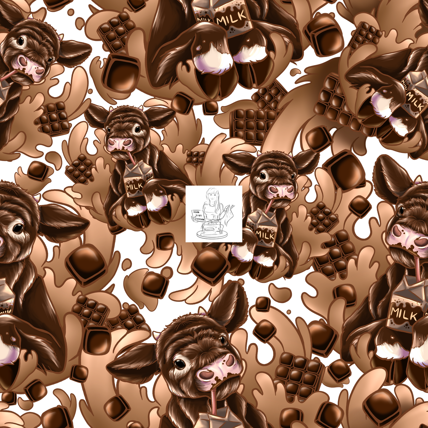 Preorder - Clear Design Moo Milk Chocolate