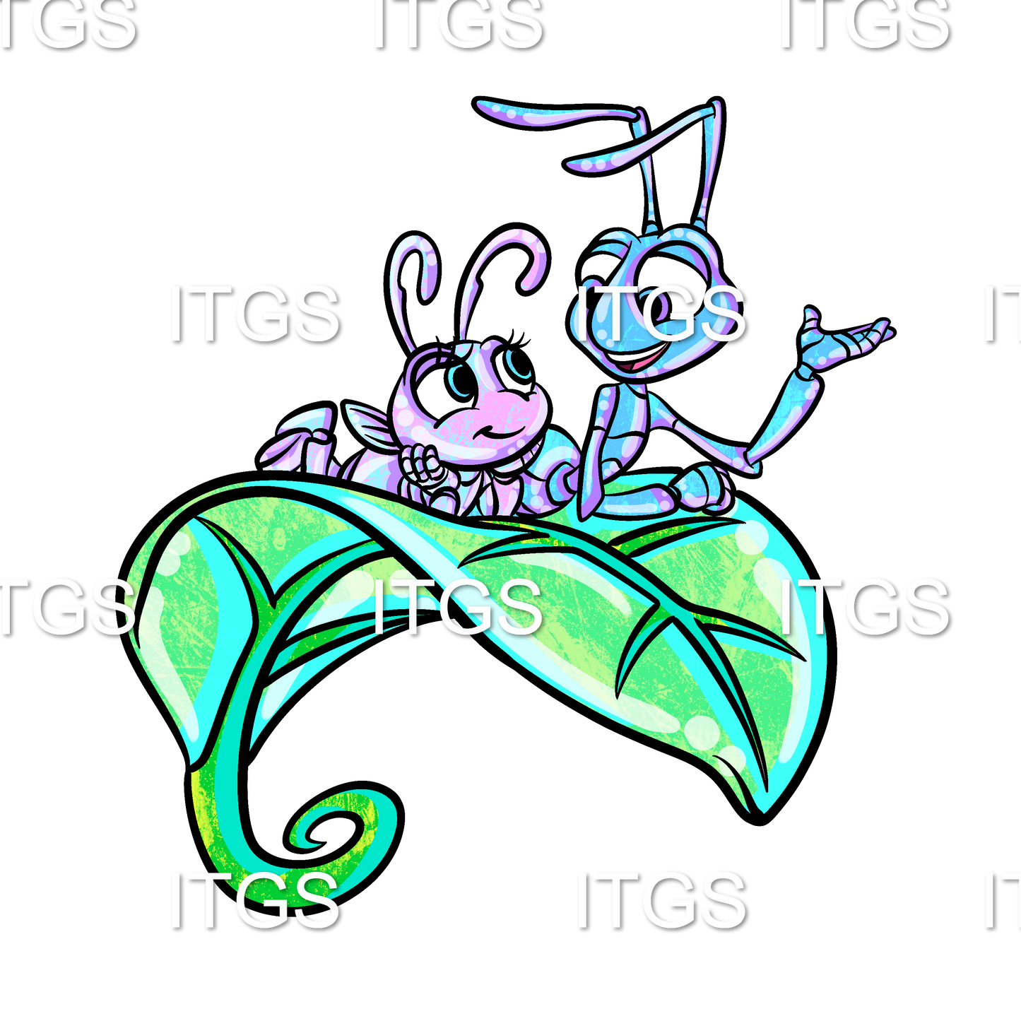 A Bugs Day Panel - Pick your background color!