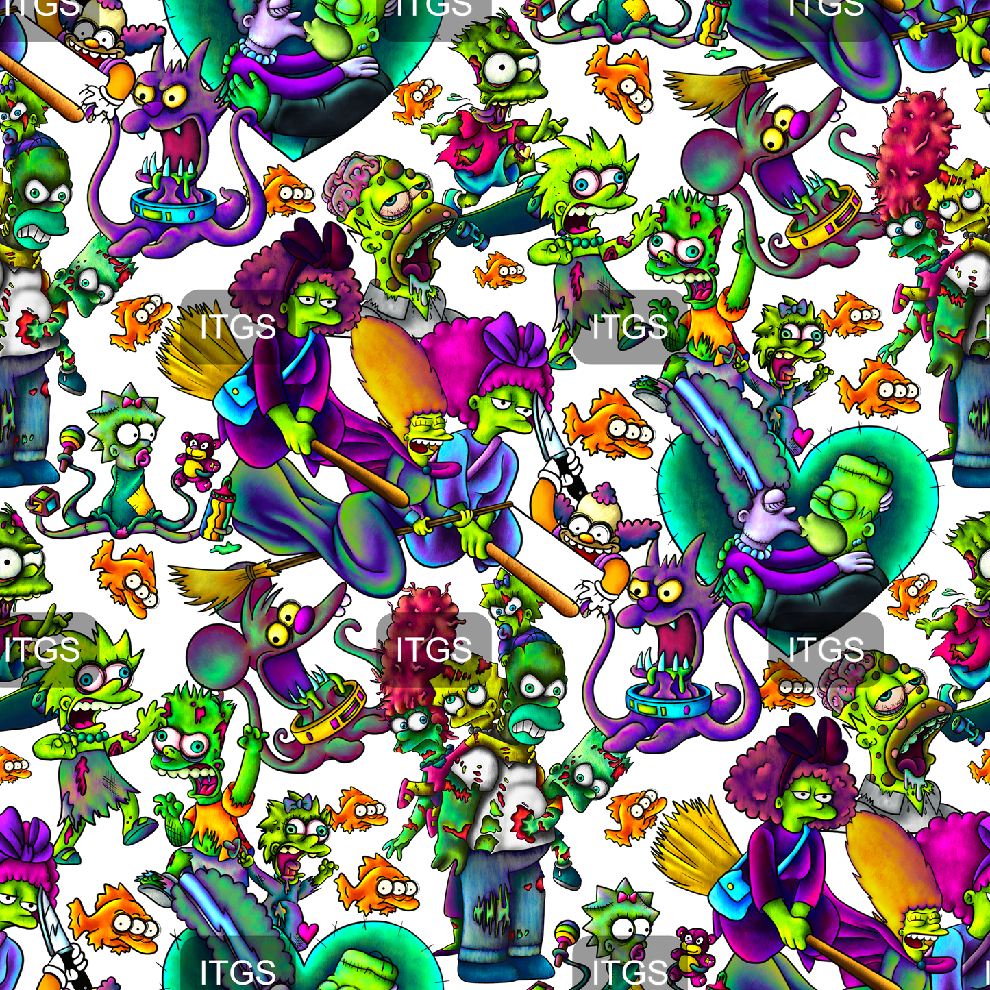 Clear Design - Zombie Family