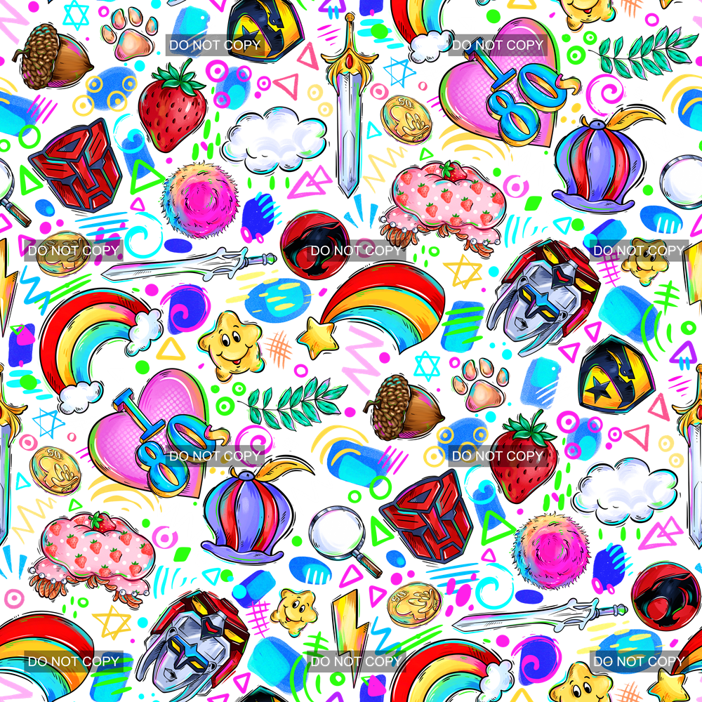 Preorder - Clear Design Back To The 80S 4