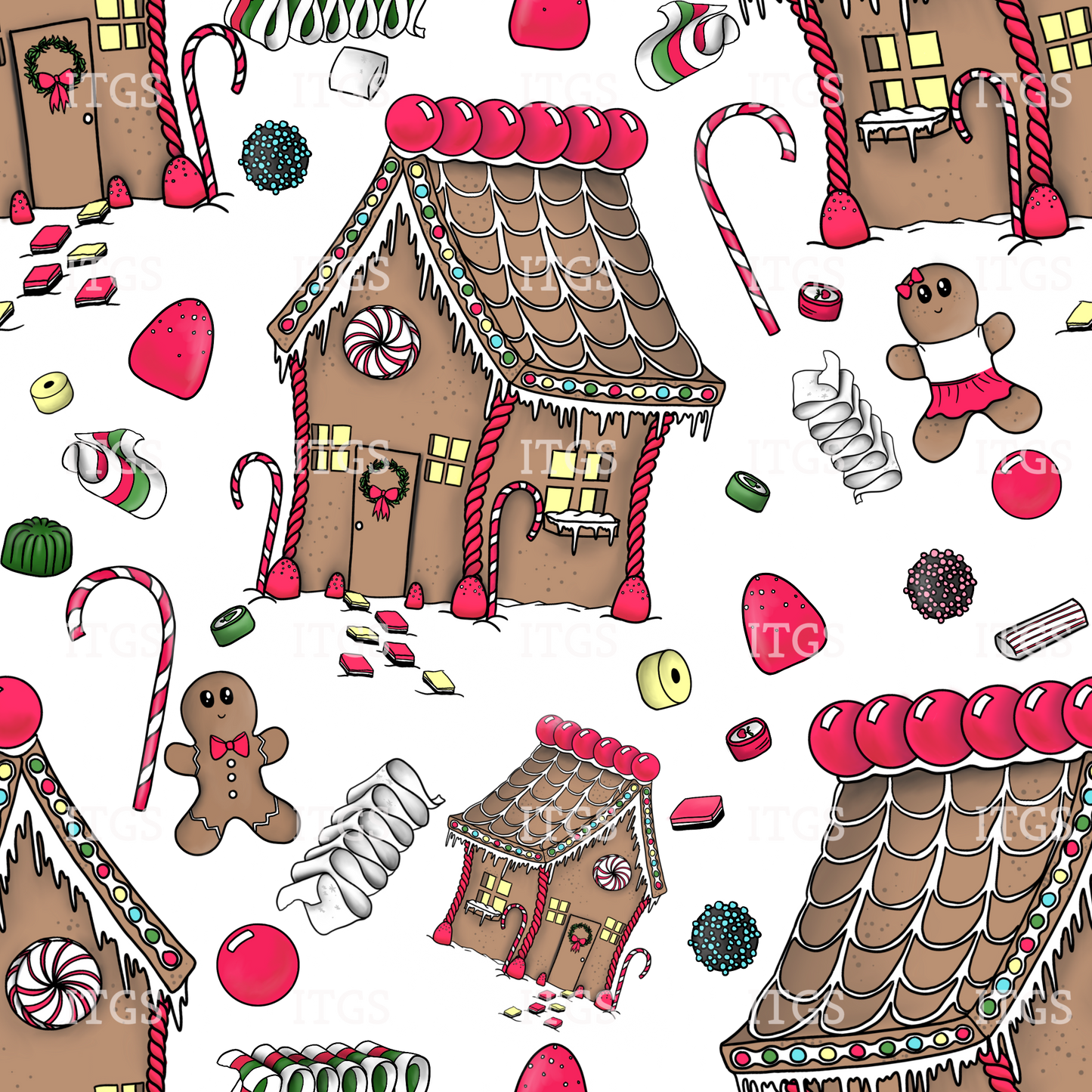 Preorder - Clear Design Gingerbread Magic