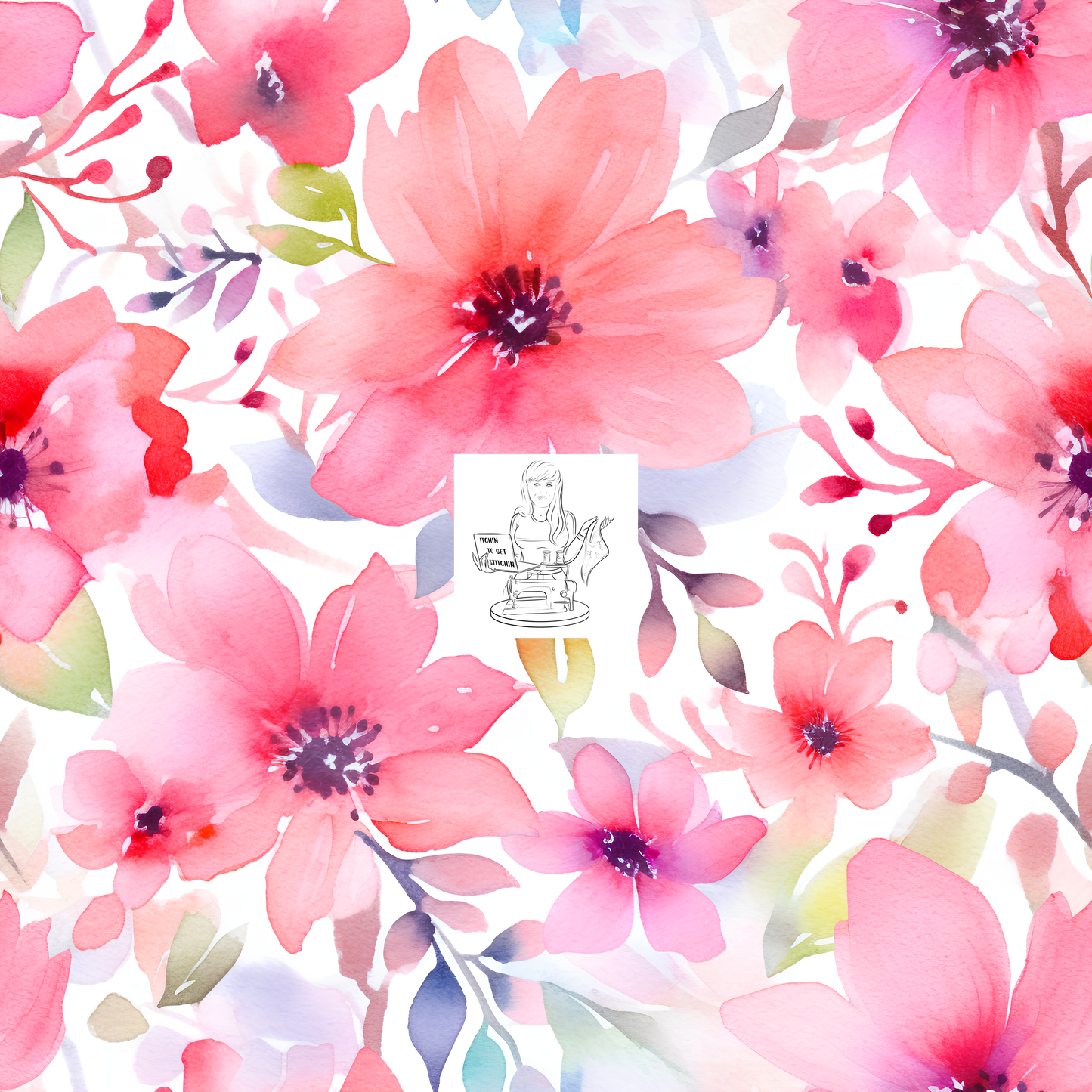Preorder - Clear Design Watercolor Bouquet