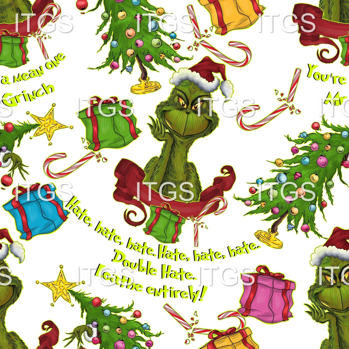 Preorder - Clear Design Hes A Mean One