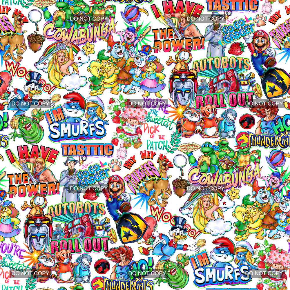 Preorder - Clear Design Back To The 80S 3