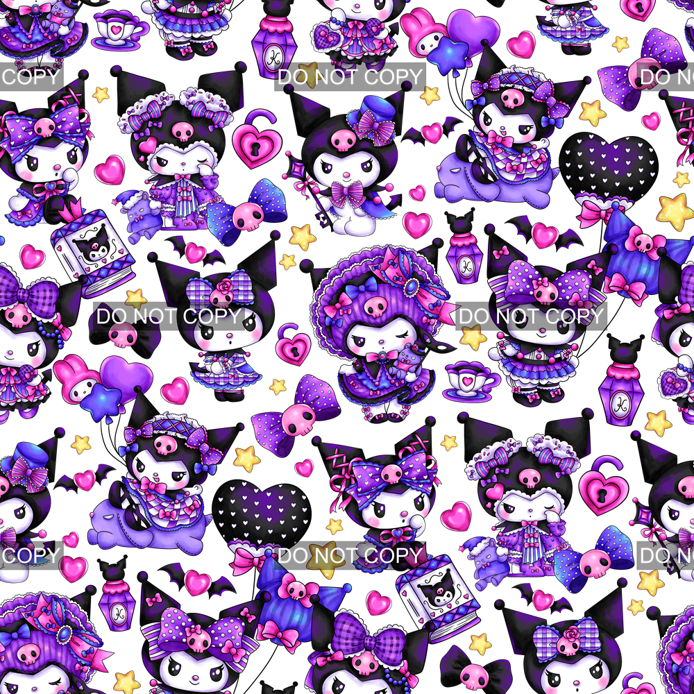 Clear Design - Pretty In Purple 1