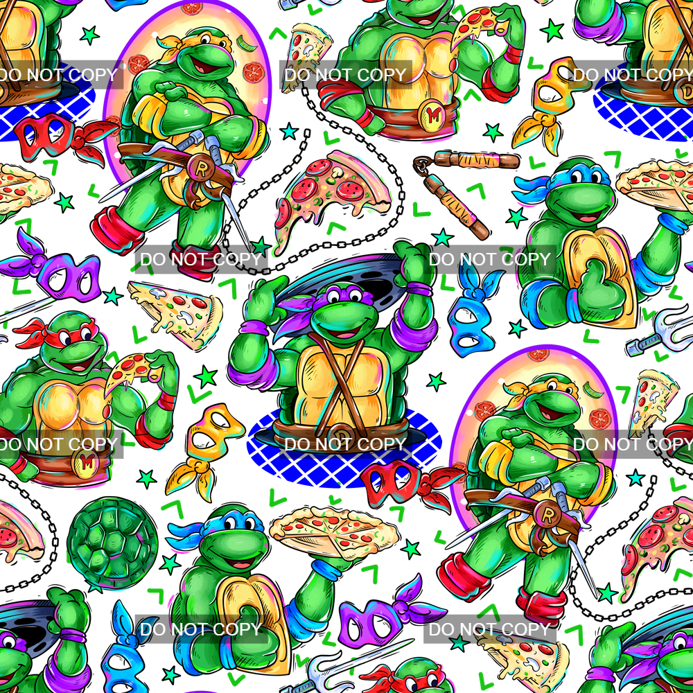 Preorder - Clear Design Turtle Gang