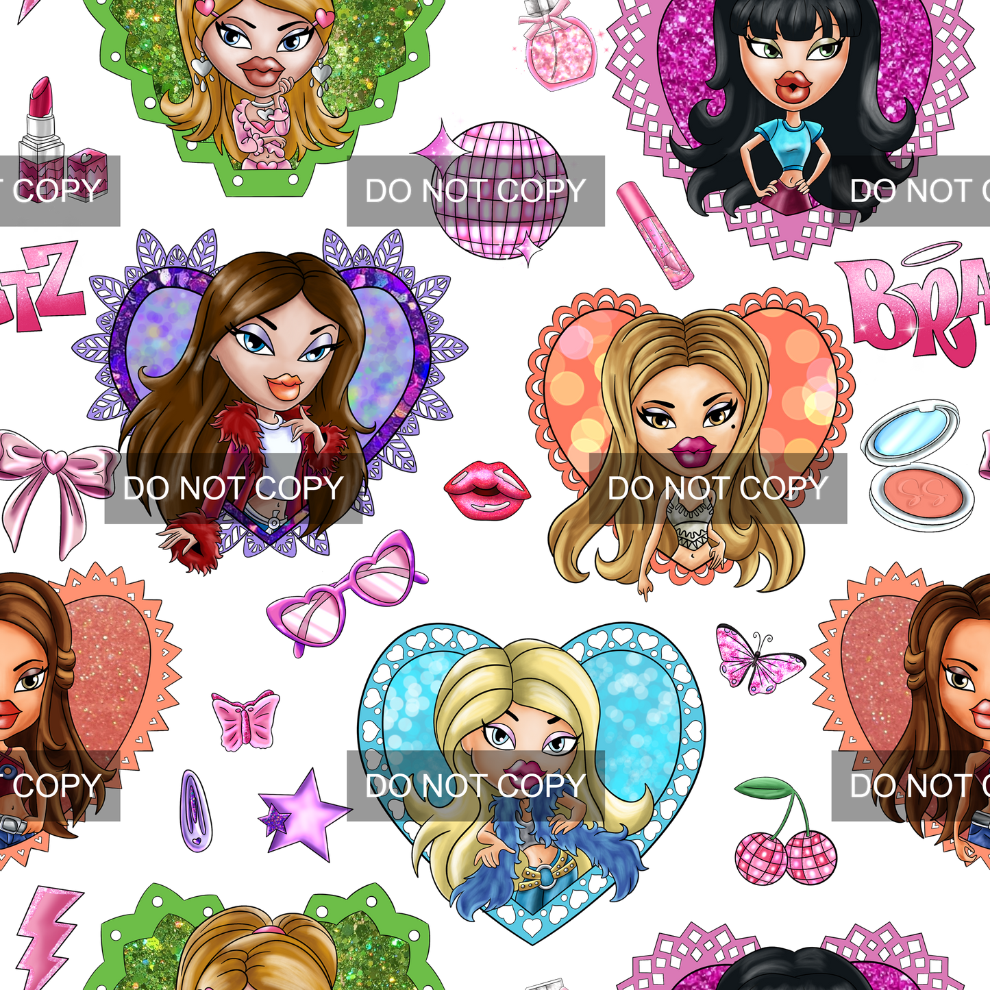 Preorder - Clear Design Bratty Girls 1