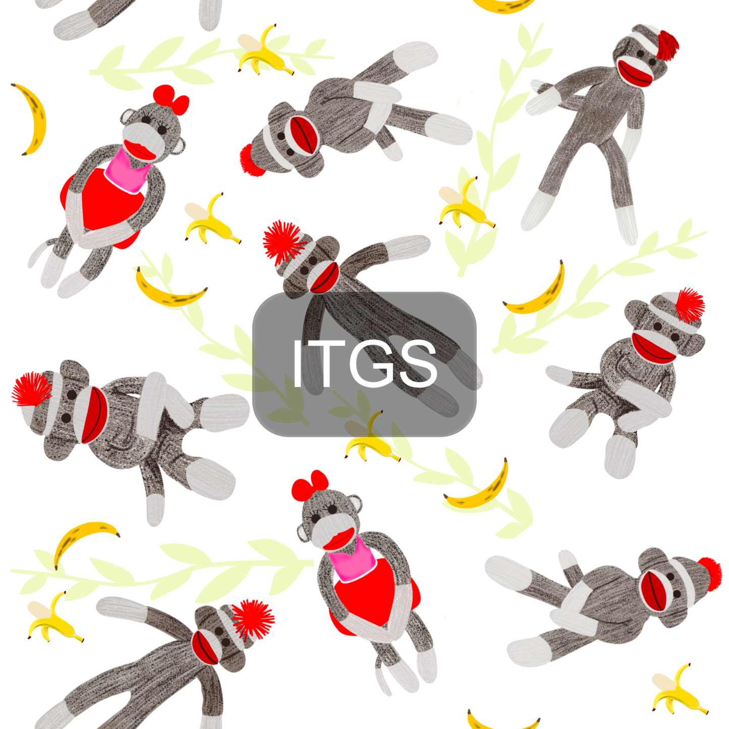 Preorder - Clear Design Banana Lover