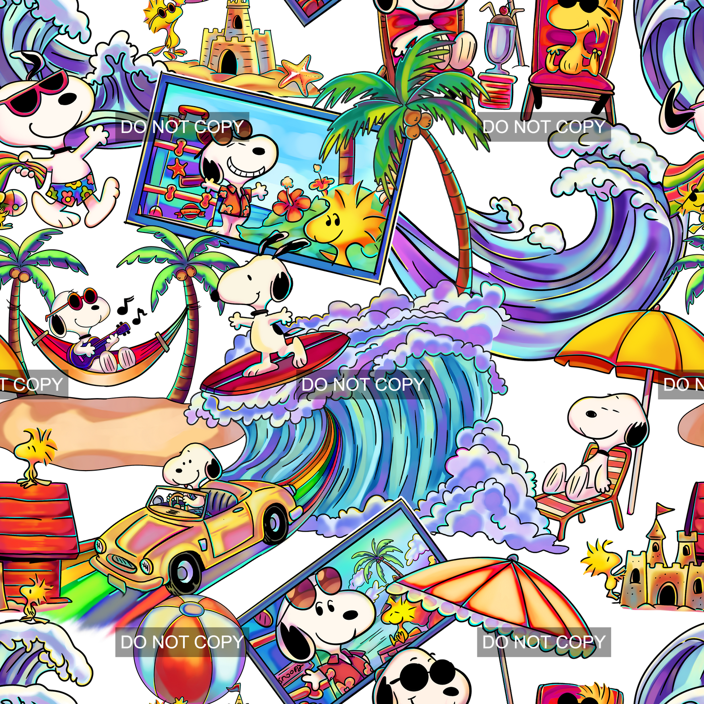 Preorder - Clear Design Surfs Up