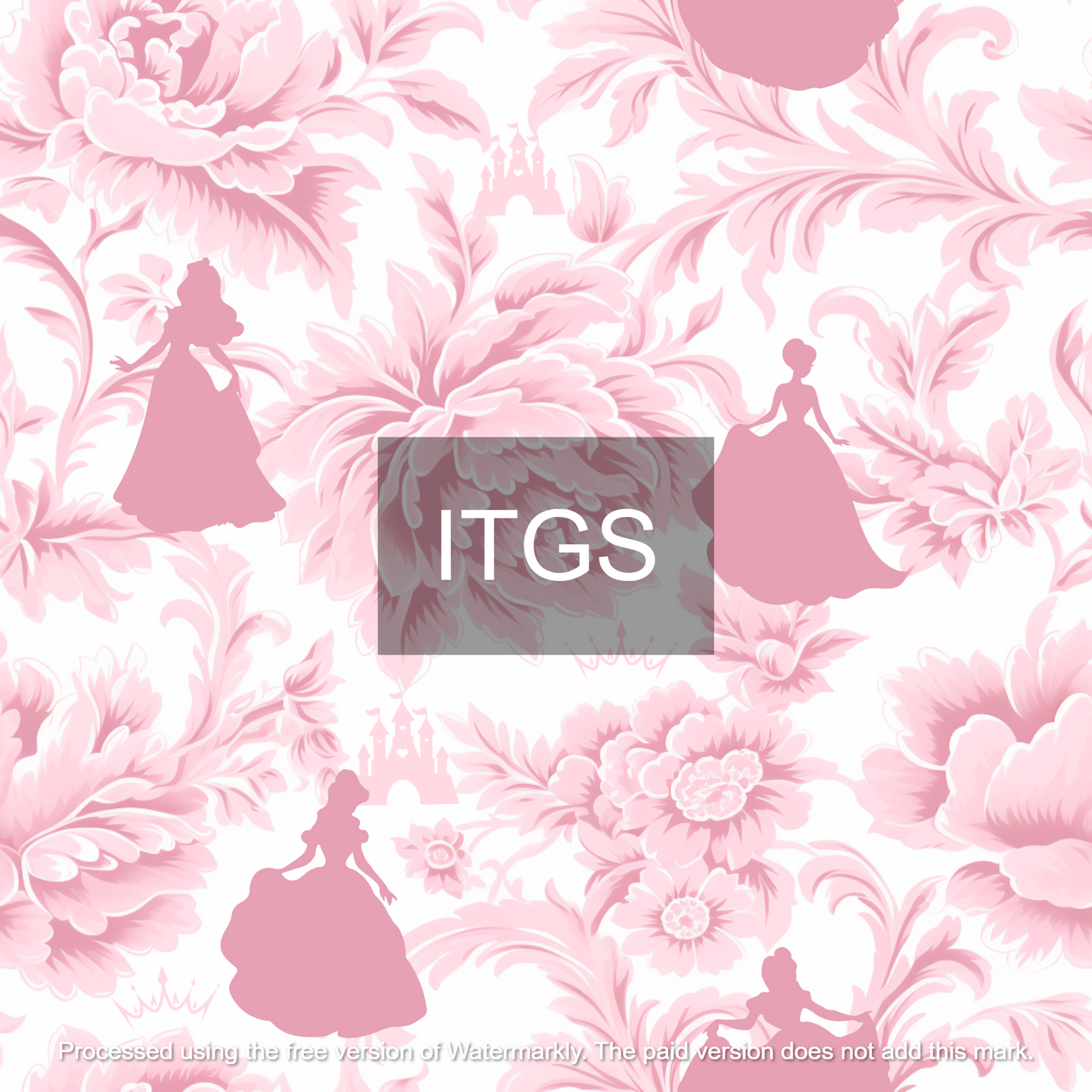 Preorder - Clear Design Floral Shadow