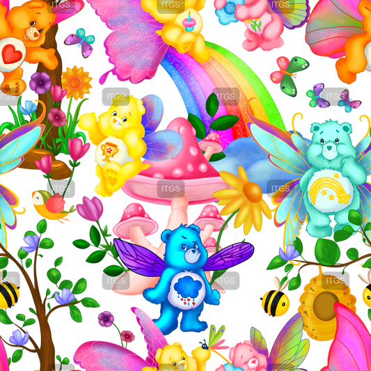 Preorder - Clear Design Butterfly Bears 1