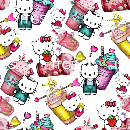 Preorder - Clear Design Kitty Love 1