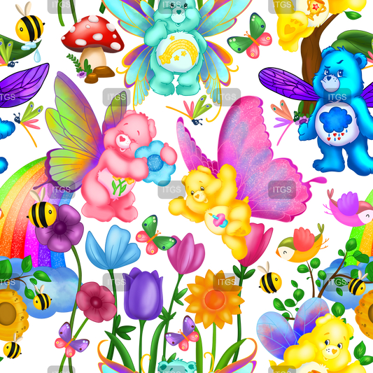 Preorder - Clear Design Butterfly Bears 2