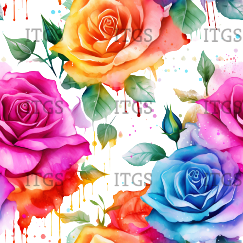 Preorder - Clear Design Melting Blooms