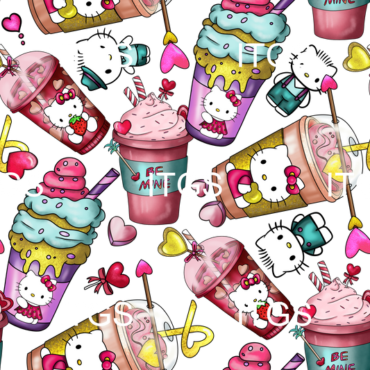 Preorder - Clear Design Kitty Love 3