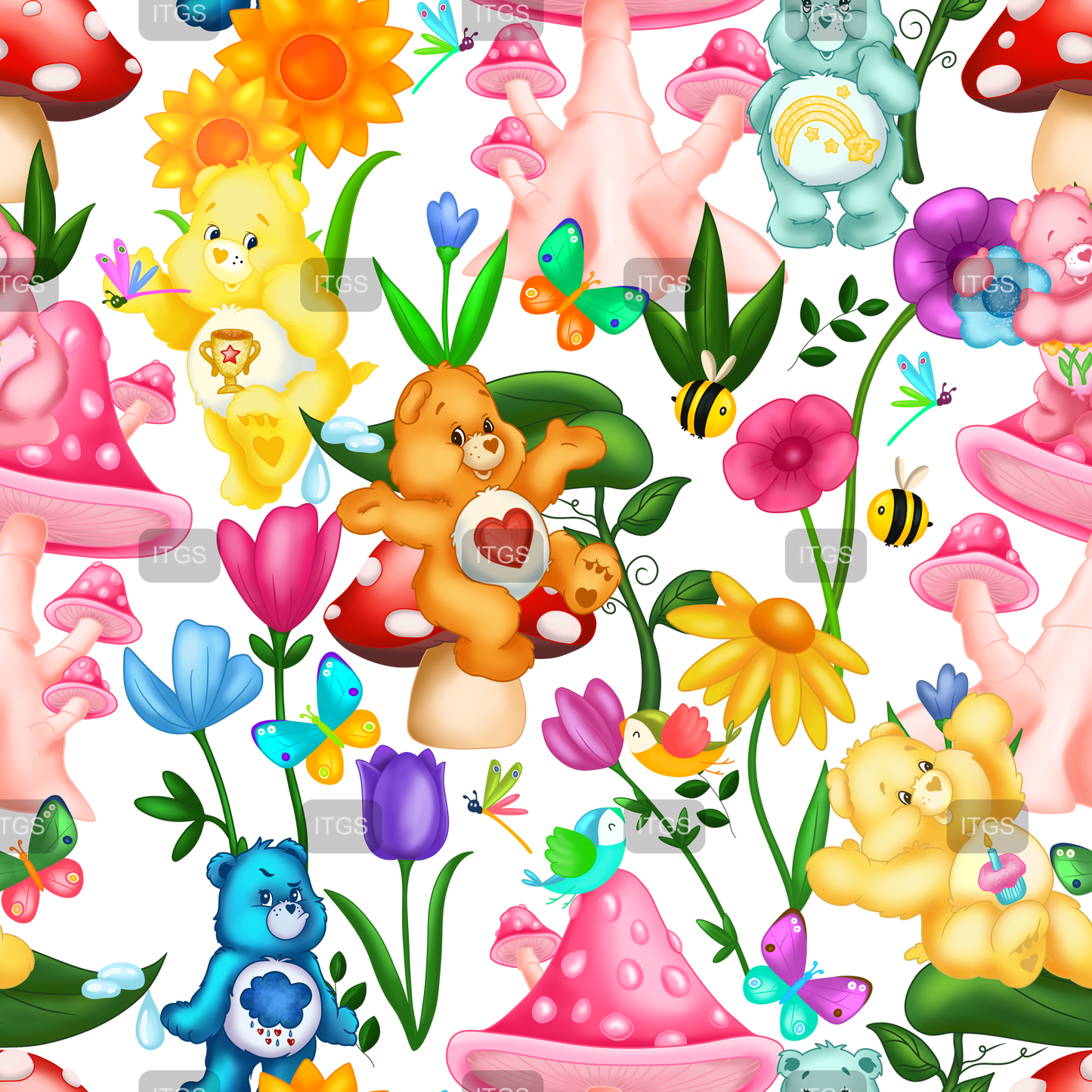 Preorder - Clear Design Butterfly Bears 5