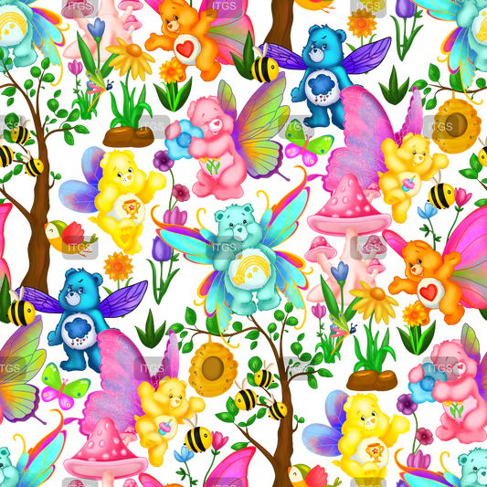 Preorder - Clear Design Butterfly Bears 3