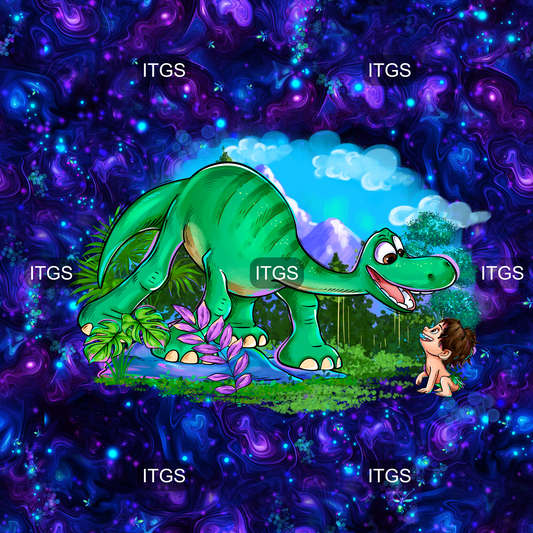 A Boy and His Dino Panel 3