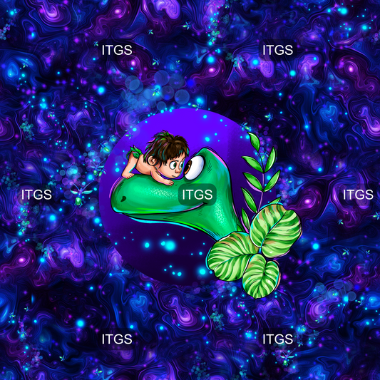 A Boy and His Dino Panel 4