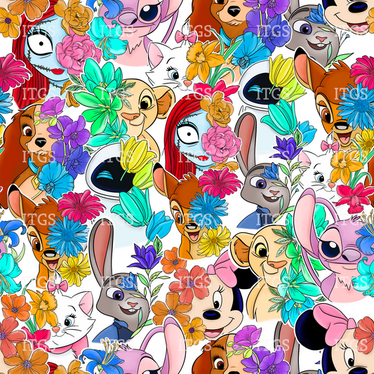 Preorder - Clear Design Peek A Boo Garden Floral