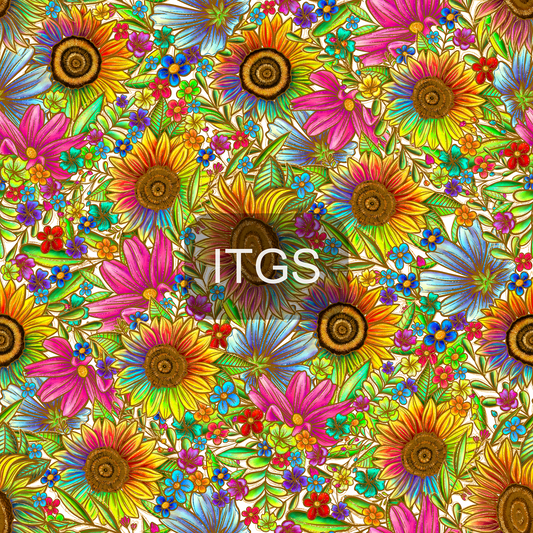 Preorder - Clear Design Sunflower Power Stacked