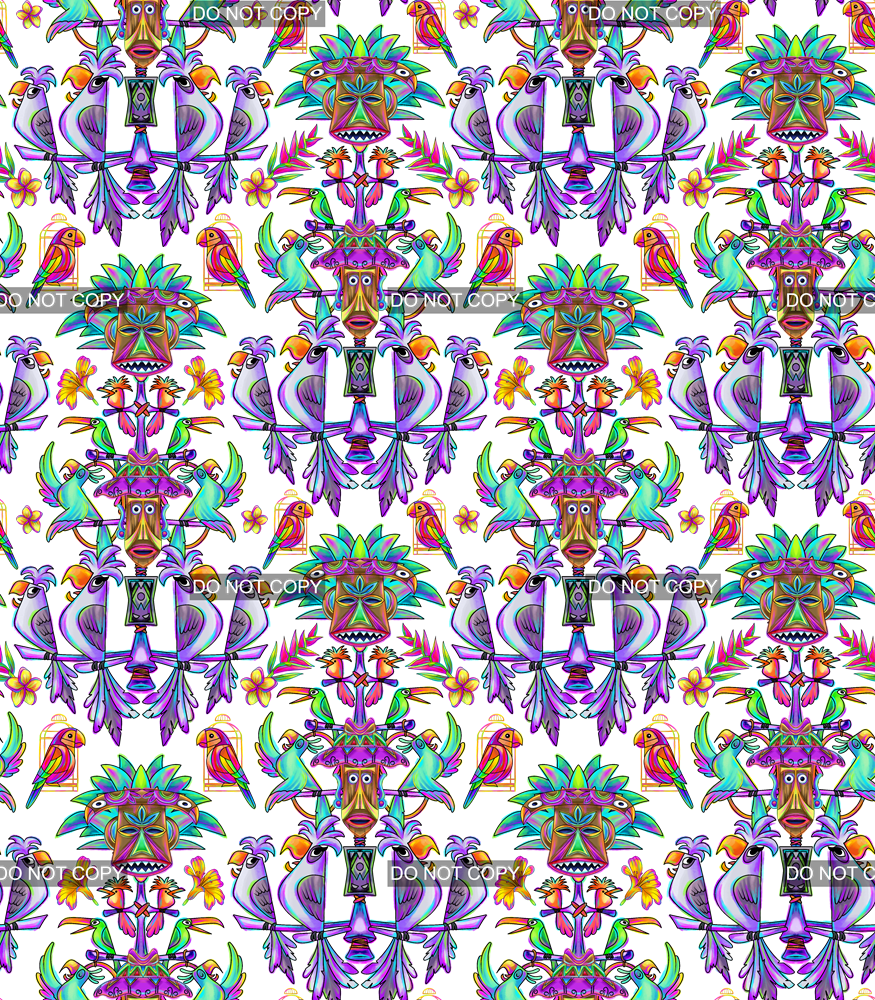 Preorder - Clear Design Tiki Bird 5