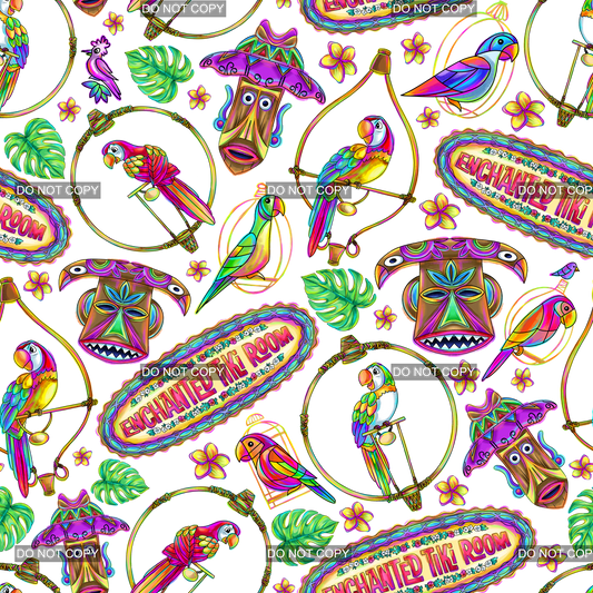 Preorder - Clear Design Tiki Bird 4