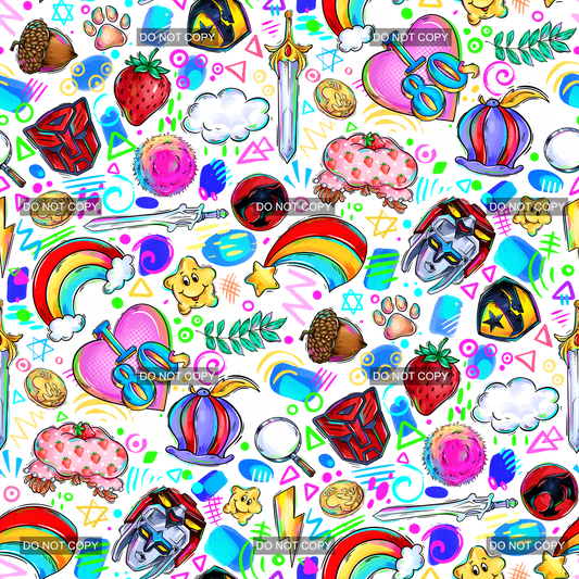 Preorder - Clear Design Back To The 80S 4