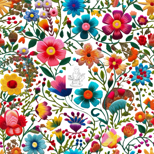 Preorder - Clear Design Happy Flowers