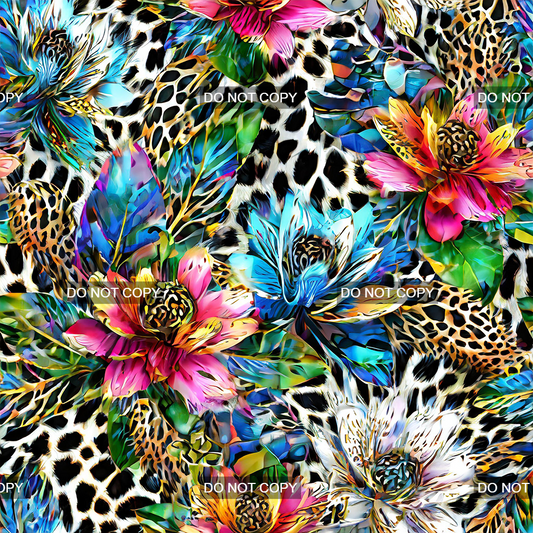 Leopard Floral 2
