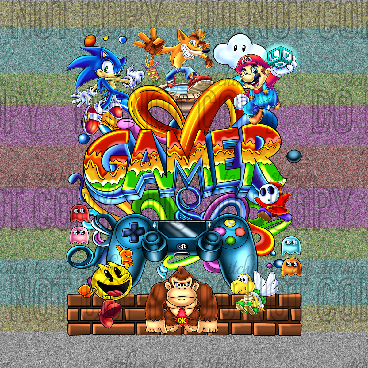 Preorder- Game Over Panel 7 – Itchin To Get Stitchin 2