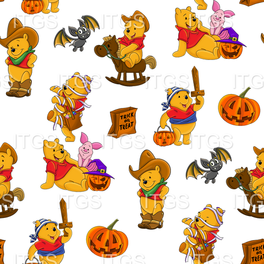 Preorder - Clear Design Spooky Bear 3