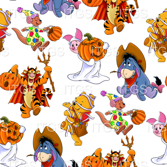 Preorder - Clear Design Spooky Bear 2