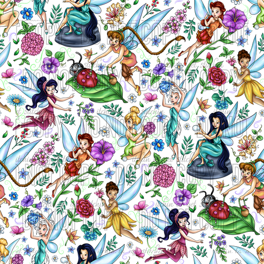 Preorder - Clear Design Floral Fairies 2