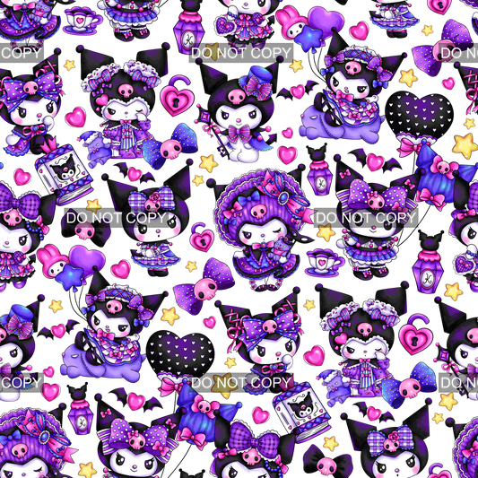 Clear Design  - Pretty In Purple 1