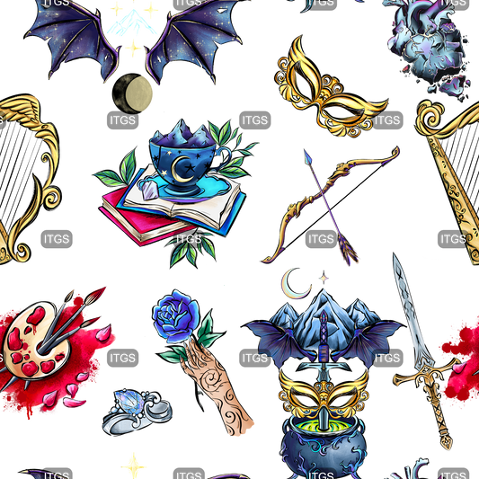 Preorder - Clear Design Thorns And Roses 6