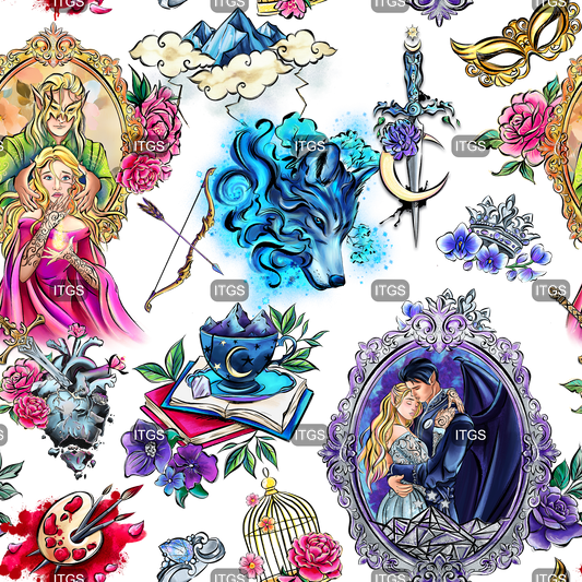 Preorder - Clear Design Thorns And Roses 7