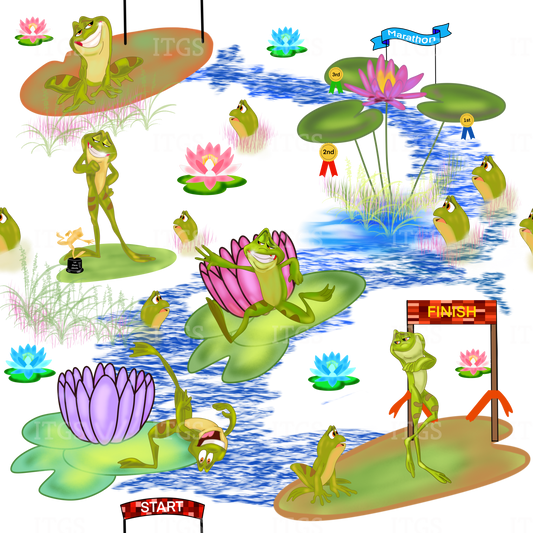 Preorder - Clear Design Hopping To The Finish Line