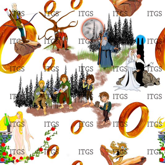 Preorder - Clear Design Hobbit And Heros