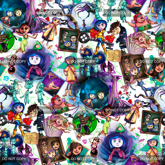 Preorder - Clear Design Button Girl Adventure 1