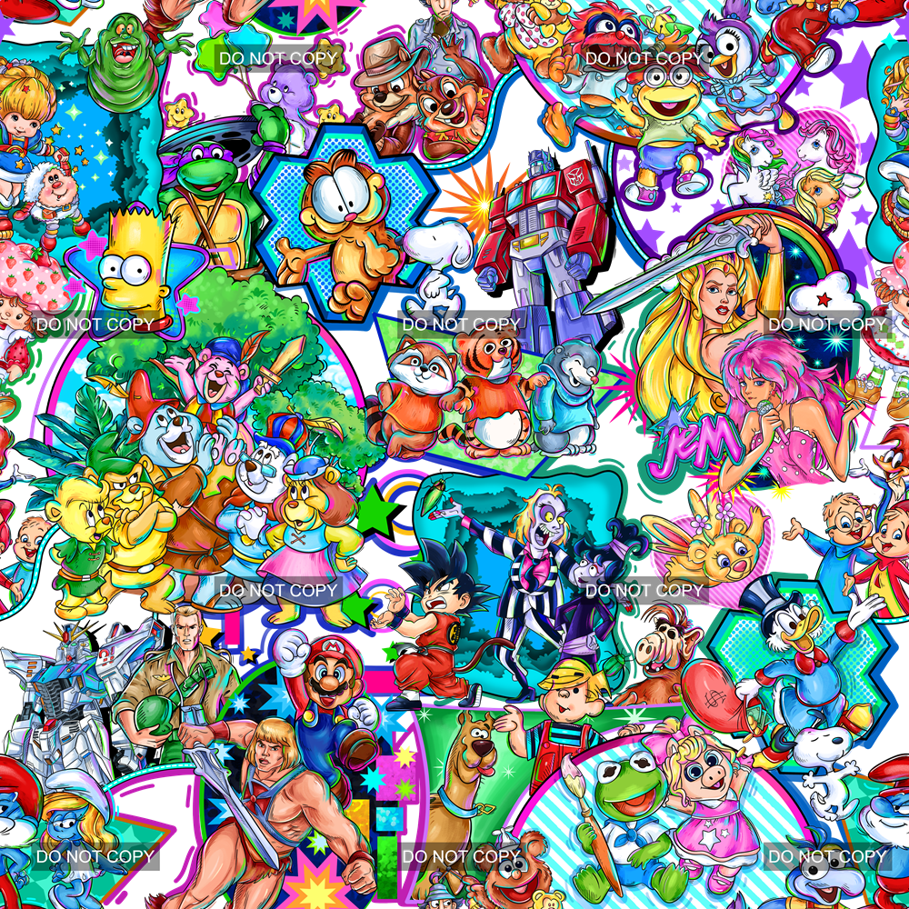 Preorder - Clear Design Back To The 80S 2