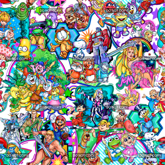 Preorder - Clear Design Back To The 80S 2