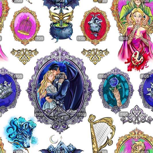 Preorder - Clear Design Thorns And Roses 4