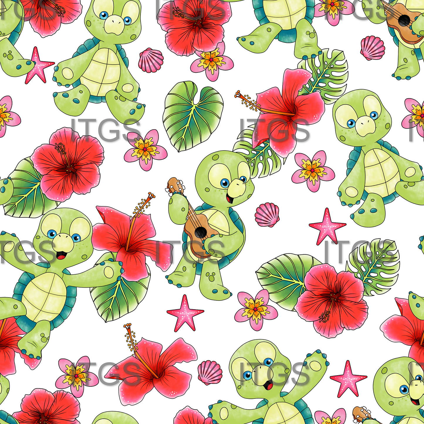 Preorder - Clear Design Turtle Tunes