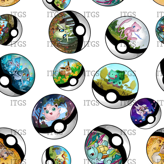 Preorder - Clear Design Poke Ball Heaven 2