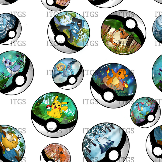 Preorder - Clear Design Poke Ball Heaven 3