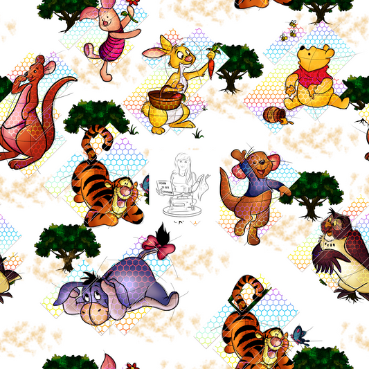 Preorder - Clear Design A Bear And His Pals 1