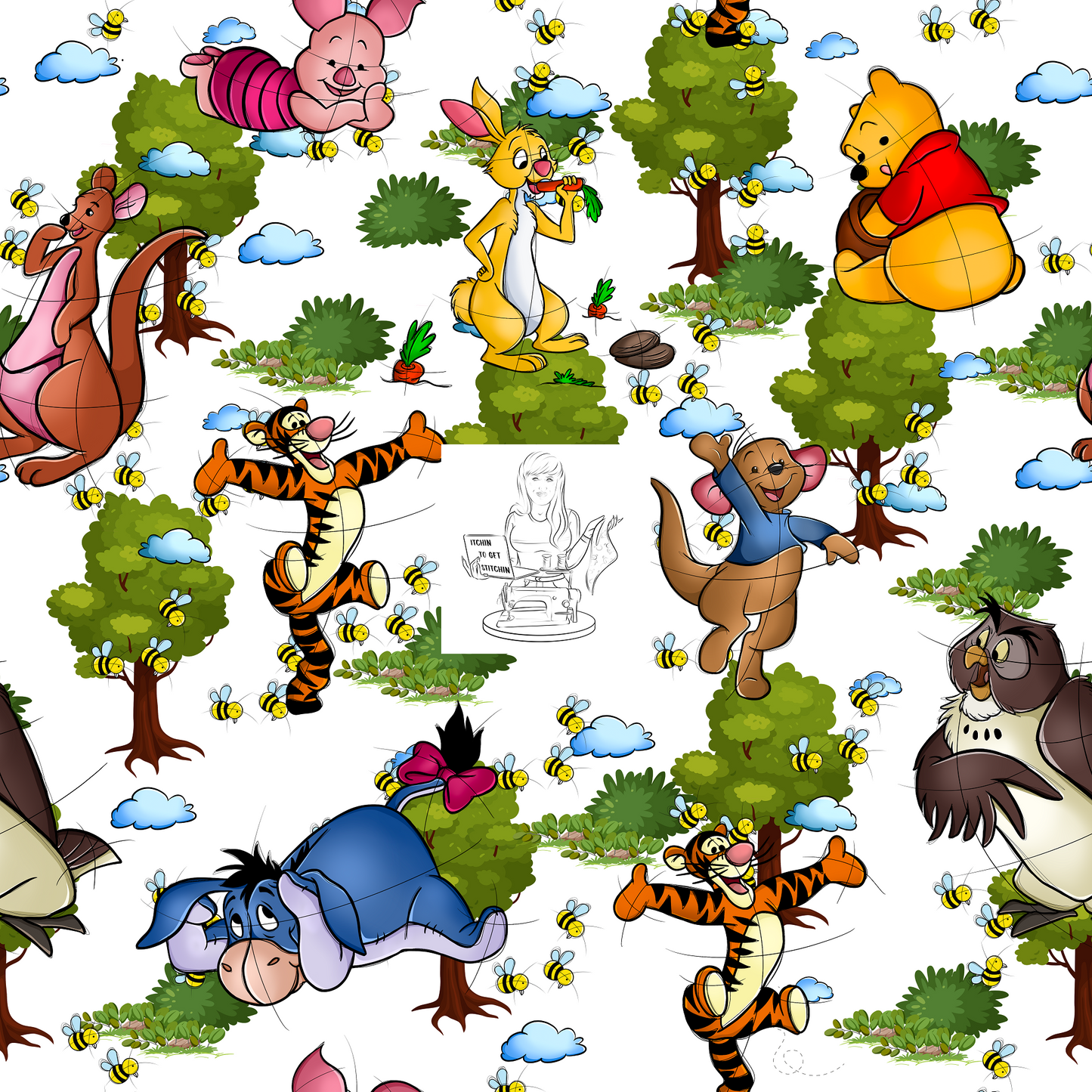 Preorder - Clear Design A Bear And His Pals