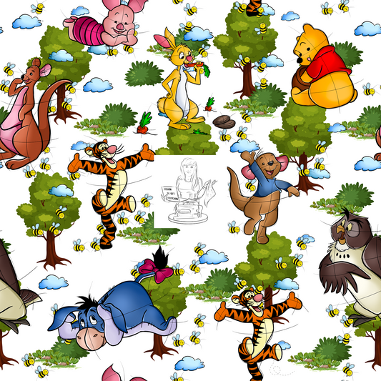 Preorder - Clear Design A Bear And His Pals